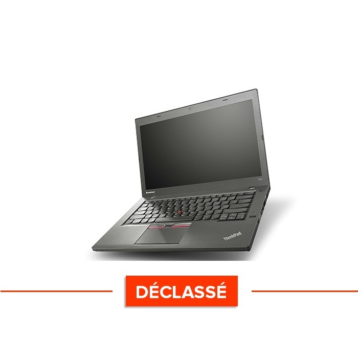 Lenovo ThinkPad T450 - i7 5600U - 16Go - SSD 500Go - Windows 10 declasse