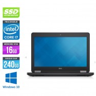 Ordinateur portable reconditionné - Dell Latitude E5250 - i7 - 16 Go - 240 Go SSD - Windows 10
