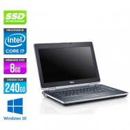 Dell Latitude E6430 - i7 - 8Go - 240Go SSD - Windows 10