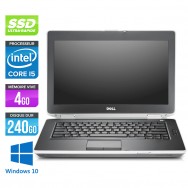 Dell Latitude E6430 - Core i5-3320M - 4Go - 240Go SSD - Windows 10