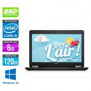 Pc portable Ultrabook reconditionne - Dell Latitude E7250 - i5 - 8Go - 120Go SSD - Windows 10