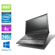 Lenovo ThinkPad X230 - Core i5-3320M - 4 Go - 240 Go SSD - Windows 10