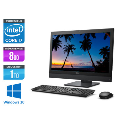 PC Tout-en-un Dell Optiplex 7440 AiO - i7 - 8Go - 1To HDD- Windows 10