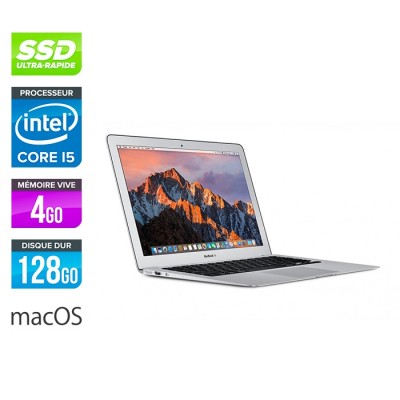Apple MacBook Air 11 - i5 - 4Go - 128Go SSD - MacOs X