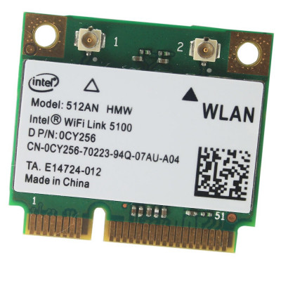 Carte WIFI Intel Wireless 5100 WLAN - 512AN-HMW