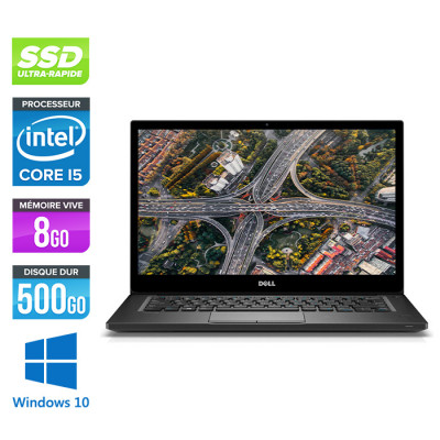 Pc portable - Ultraportable reconditionné - Dell Latitude 7280 - i5 - 8Go - 500Go SSD - Windows 10