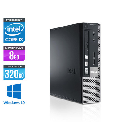 Dell Optiplex 790 USFF - i3 - 8Go - 320Go - Windows 10