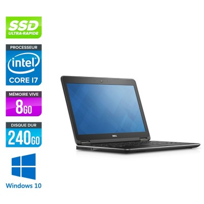Dell Latitude E7250 - i7 - 8Go - 240Go SSD - Windows 10