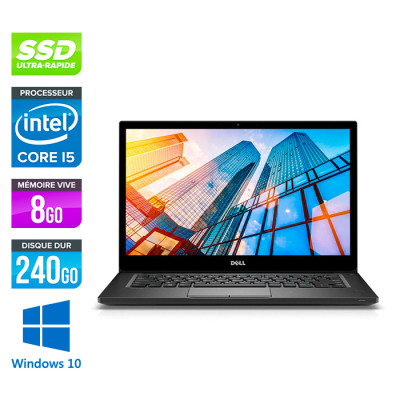 Dell Latitude 7390 reconditionne - i5 - 8Go - 240Go SSD - Windows 10