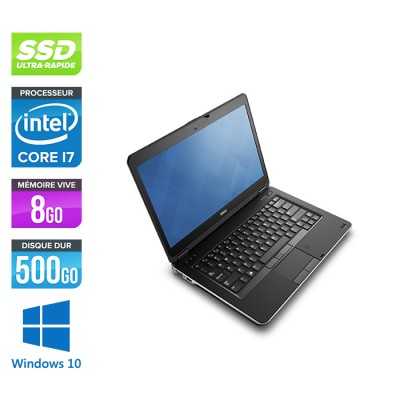 Dell Latitude E6440 - i7 - 8Go - 500Go SSD - Windows 10