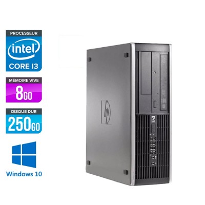 HP 6200 PRO SFF - i3 - 8Go - 250Go - Windows 10