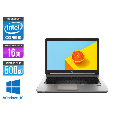 HP Elitebook 640 - i5 4200M - 8 Go - 500Go HDD - 14'' HD - Windows 10 - 2