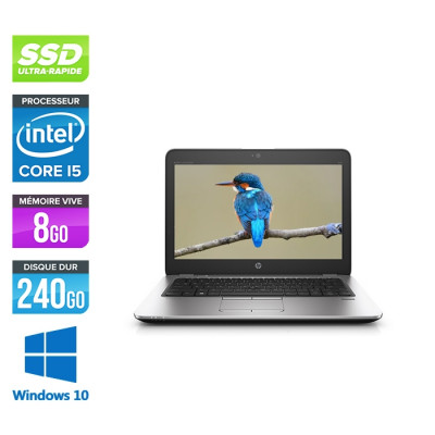 HP Elitebook 820 G3 - i5 6200U - 8Go - 240 Go SSD  - Windows 10