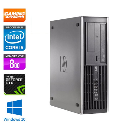 HP Elite 8300 SFF - i5 - 8Go - 500Go HDD - Nvidia GTX 1050 - W10
