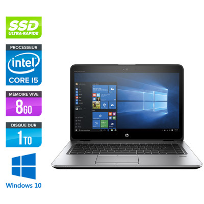 HP Elitebook 840 G3 - i5 - 8Go - SSD 1To - 14'' - Windows 10