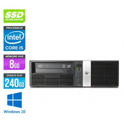 HP RP5 5810 - Core i5 - 8Go - 2 x 240Go SSD - Windows 10