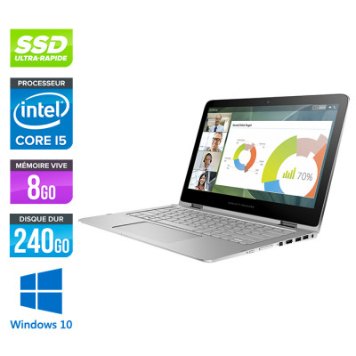 HP Spectre Pro X360 G2 -i5 -8Go -240Go SSD- Windows 10