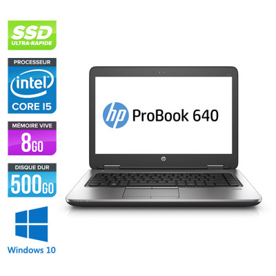 Pc portable - HP ProBook 640 G2 reconditionné - déclassé