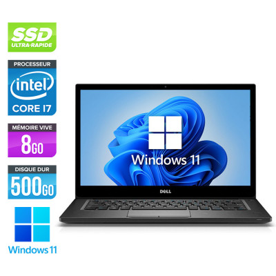Ultraportable Dell Latitude 7390 reconditionné - i7 - 8Go - 500Go SSD - Windows 10