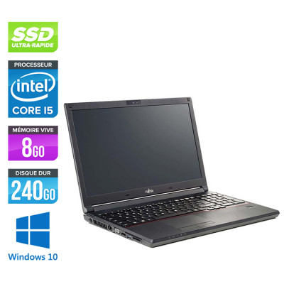 Fujitsu LifeBook E546 - i5-6200U - 8Go - 500Go HDD - WINDOWS 10