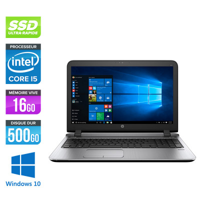 HP ZBOOK 15 G3 CORE I7- 6700 RAM 32 GO SSD 256GO + 500GO HDD