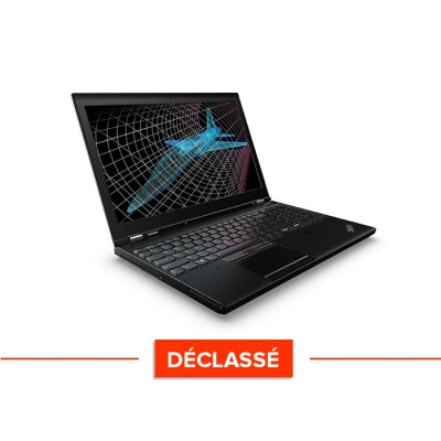 Workstation reconditionnée - Lenovo ThinkPad P50 - Déclassé
