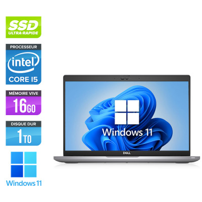 Ultrabook reconditionné - Dell Latitude 5420 - i5 10310U - 16Go DDR4 - 1 To SSD - 14" - Windows 11