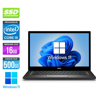 pc-portable-ultrabook-reconditionne-Dell Latitude 7390 - i5 - 16Go - 500Go SSD - Windows 11