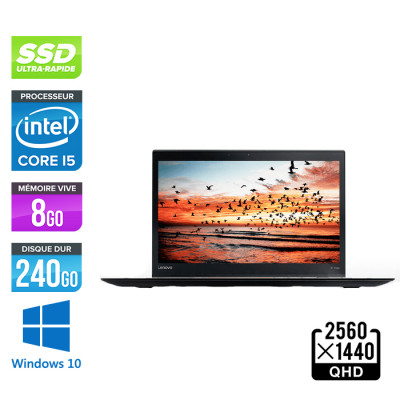 Ultrabook reconditionné - Lenovo ThinkPad Yoga X1 Gen 2 - i5 - 8Go - 240Go SSD - Windows 10