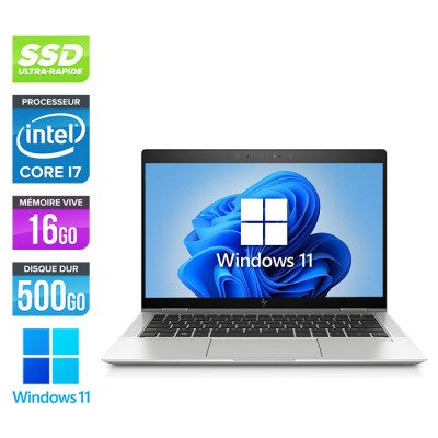 Ultrabook reconditionné - HP EliteBook X360 1030 G3 - Intel core i7 - 16Go - 500Go SSD - Windows 11