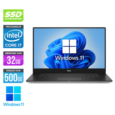 WorkStation portable reconditionnée - Dell Precision 5540 - i7 - 32Go - 500Go SSD - Windows 11
