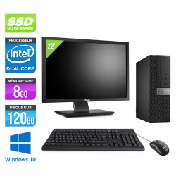 Dell Optiplex 5050 SFF - Windows 10 + Écran 22"