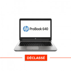 HP ProBook 640 G2 - Windows 10 - Déclassé