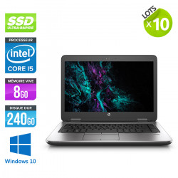 Lot de 10 HP ProBook 640 G2 - Windows 10