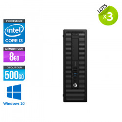 Lot de 3 HP ProDesk 600 G1 SFF - Windows 10