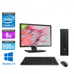 HP ProDesk 600 G1 SFF - Windows 10 + Écran 22"