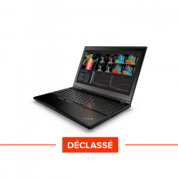 Lenovo ThinkPad P50S - Windows 10 - Déclassé