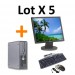 LOT PC BUREAU DELL OPTIPLEX 745 + Ecran TFT 17"