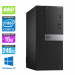 Pc de bureau Dell Optiplex 5040 DT reconditionné - Intel core i5 - 16Go - SSD 240Go - Windows 10