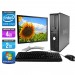 Dell Optiplex 780 Desktop - Core 2 Duo E7500 - 2To - Ecran 17 pouces