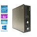 Dell Optiplex 780 SFF - Core 2 Duo E7500 - 4Go - 160Go - Windows 10
