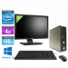 Dell Optiplex 780 SFF + Ecran 22'' - Core 2 Duo E7500 - 4Go - 160Go - Windows 10