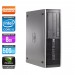 HP Elite 8200 SFF - Core i5 - 8Go - 500Go - Nvidia GTX 750Ti - Windows 7