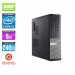 Pc de bureau reconditionné - Dell Optiplex 3010 DT - i3 - 8Go - 240Go SSD - Linux