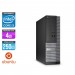 PC de bureau reconditionné Dell Optiplex 3020 SFF - Core i3 - 4Go - 250Go HDD - Ubuntu / Linux