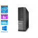 Pc de bureau reconditionné Dell Optiplex 3020 SFF - Core i3 - 8Go - 500Go - W10 + Écran 22"
