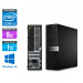 Pc de bureau reconditionné Dell Optiplex 3040 SFF - Core i3 - 8Go - HDD 1To - W10