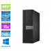 Pack avec écran reconditionné - Dell Optiplex 5050 SFF + 22" - i5 - 16 Go - 240Go SSD - Win 10