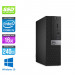Pack Pc bureau reconditionné - Dell Optiplex 7050 SFF - i5 - 16Go - 240Go SSD - Windows 10 + Écran 22"