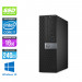 PC bureau reconditionné - Dell Optiplex 7050 SFF - i7 - 16Go - 240Go SSD - Win 10
